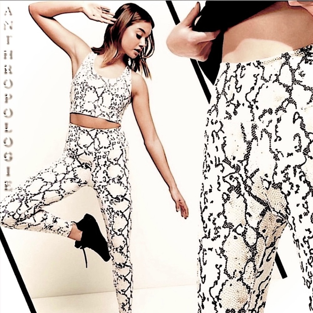 NWT Anthropologie x All Fennix Python Leggings - Picture 6 of 13
